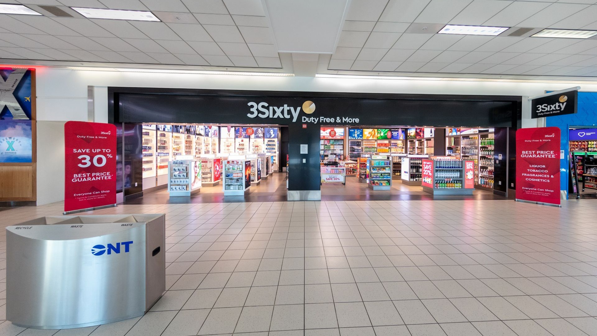 ONT duty free store