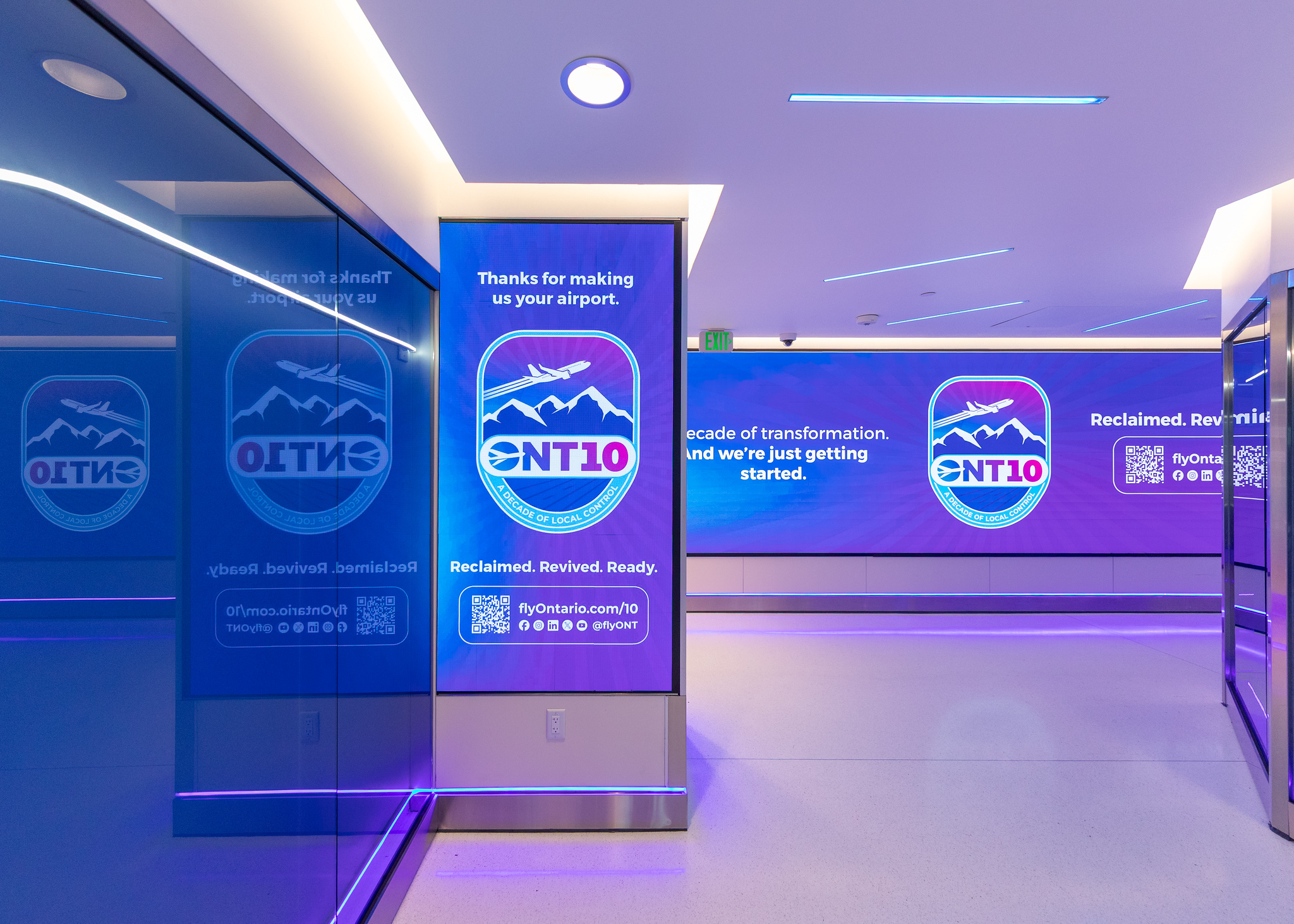 Exit Gateway LED