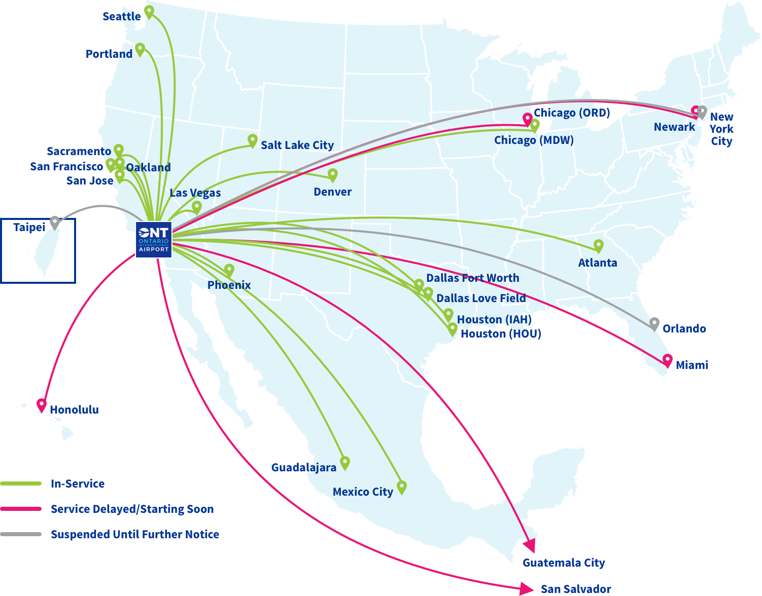 Ontario Airport To Philadelphia