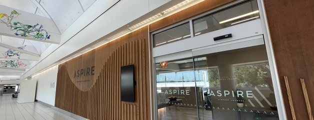 Aspire Lounge opens up in T2 and T4. 