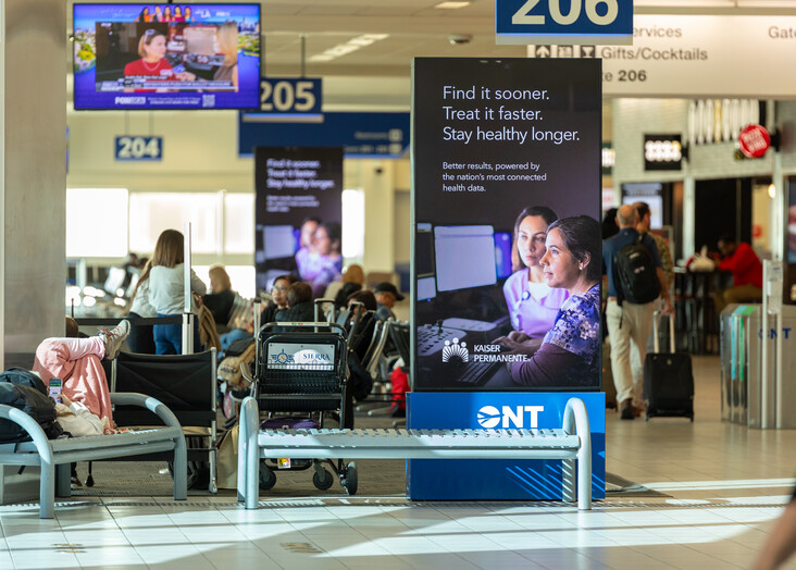 Concourse Digital Network Screen 
