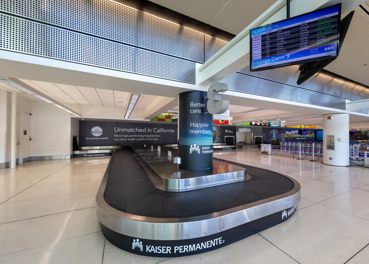 Baggage Claim Carousel Wrap 